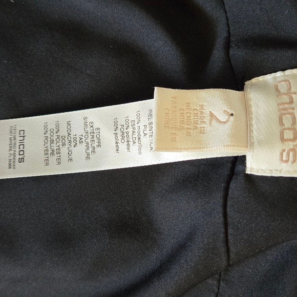 Chico's Leopard Print Vest - Picture 9 of 9